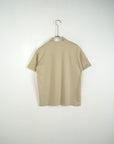 T-shirt basic girocollo Beige