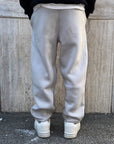 Pantalone Tuta Baggy Grigio Chiaro