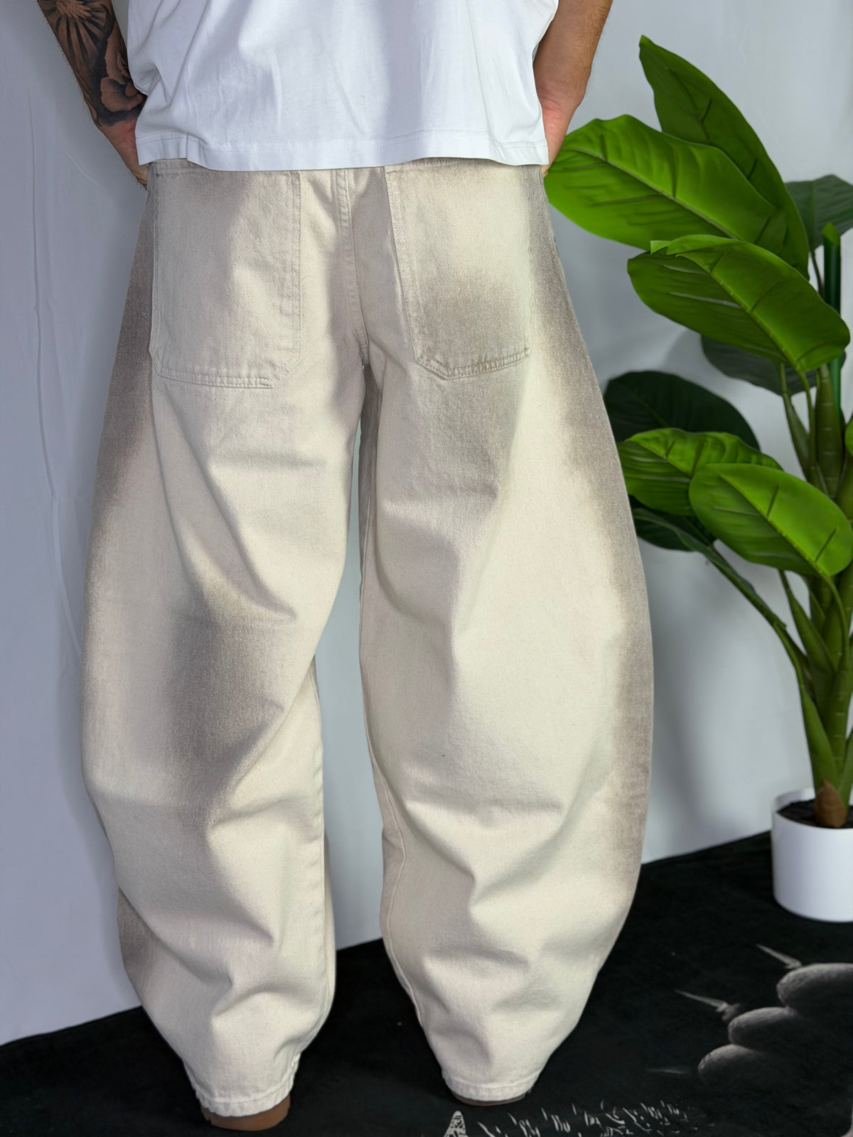 Jeans Balloon Sabbia