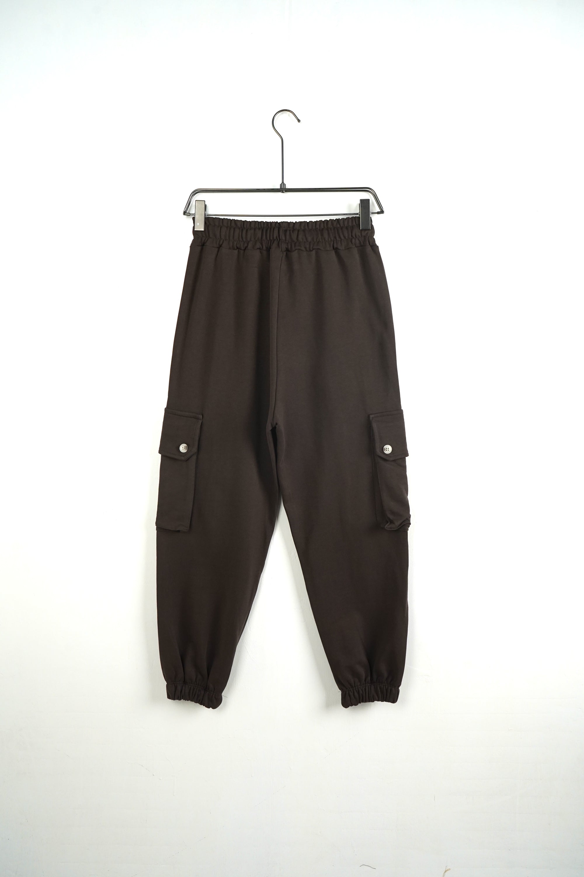 Tuta Cargo Garzata Basic Marrone