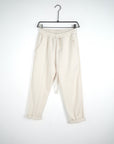 Pantalone liscio beige chiaro