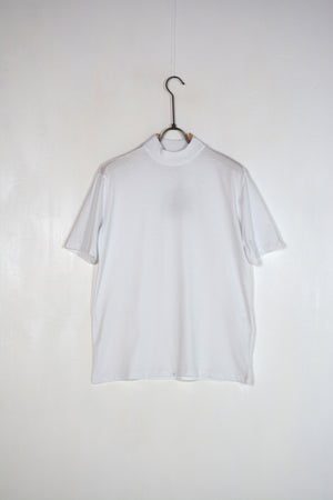 T-shirt colletto basic white