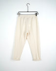 Pantalone liscio beige chiaro