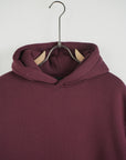 Felpa Boxy Fit Bordeaux
