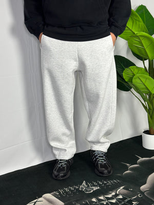 Pantalone Tuta Baggy Felpato Grigio