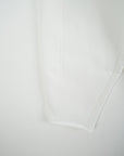 Pantalone tuta baggy bianco
