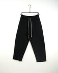 Pantalone Tuta Baggy Felpato Nero