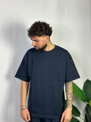 T-shirt Premium Semi Over Blu Notte