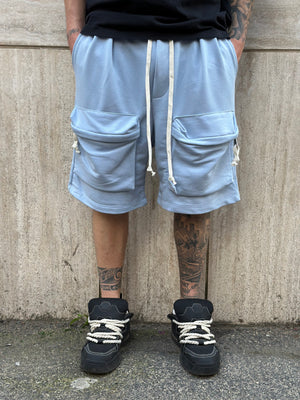 Pantaloncino Tasconi Frontali Celeste