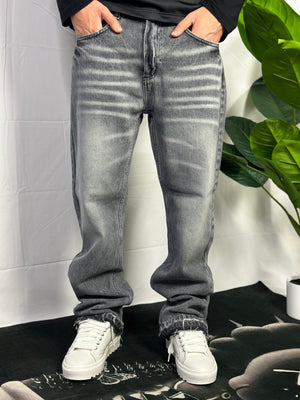 Jeans Flared America Grigio