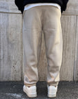 Pantalone Tuta Baggy Beige