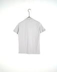 T-shirt colletto basic ghiaccio