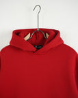 Felpa Boxy Fit Rossa