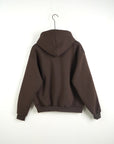 Felpa Boxy Fit Marrone