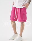 Pantaloncino cargo Nido D’Ape Fuxia