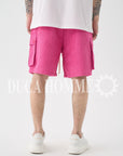 Pantaloncino cargo Nido D’Ape Fuxia