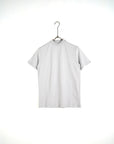 T-shirt colletto basic ghiaccio