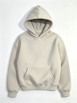Felpa Boxy Fit Beige