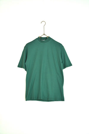 T-shirt colletto basic Verde