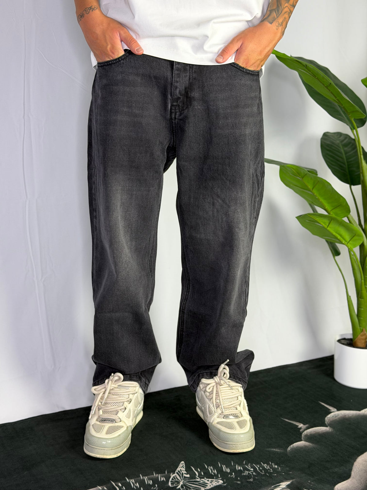 Jeans Baggy Nero