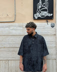 Polo Oversize Slavata Nera