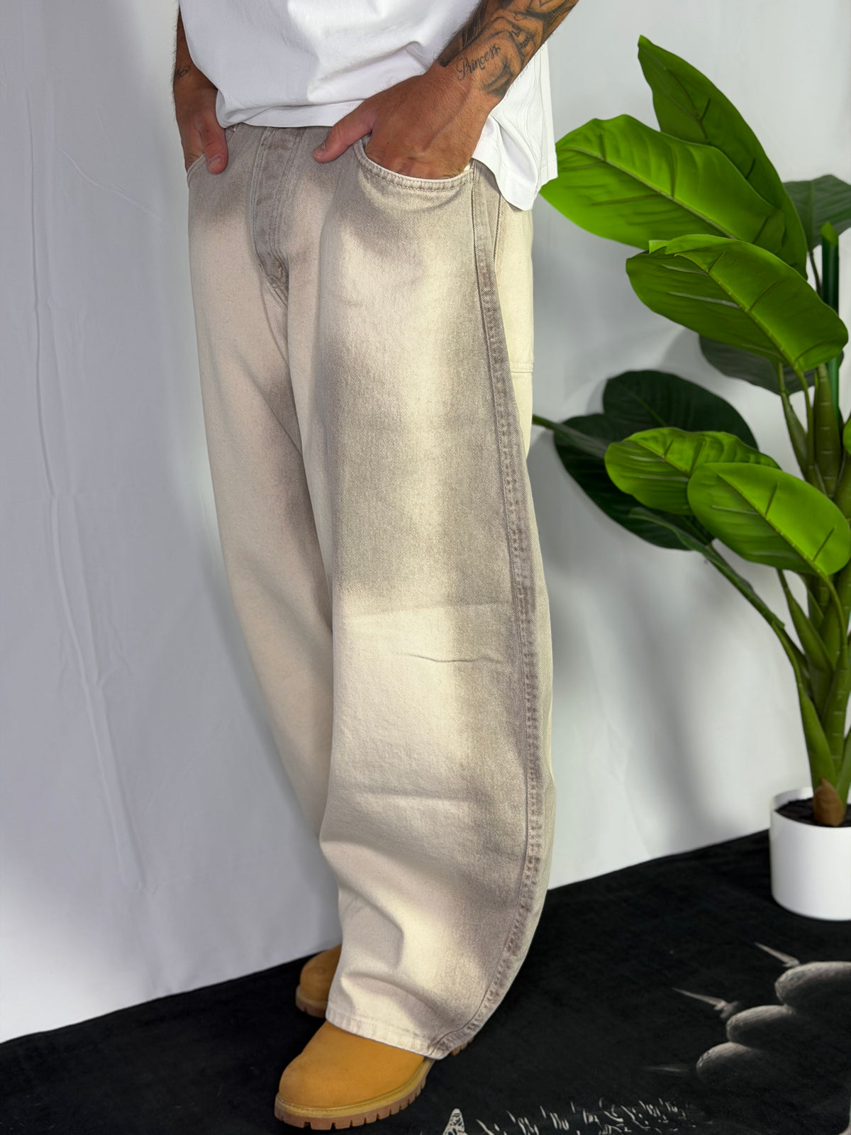 Jeans Balloon Sabbia
