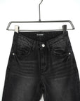 Jeans Flared Nero Kids