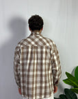 Camicia Quadri Beige