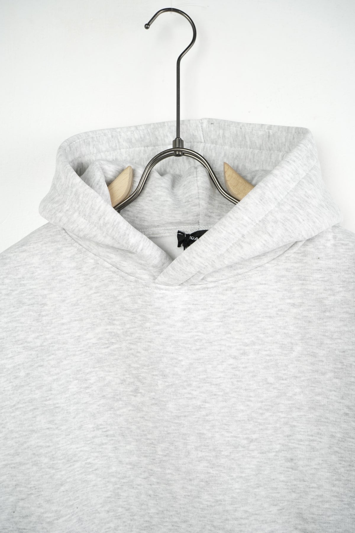 Felpa Boxy Fit Grigio NY