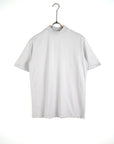 T-shirt colletto basic grigia chiaro