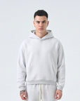 Felpa Boxy Fit Grigio NY