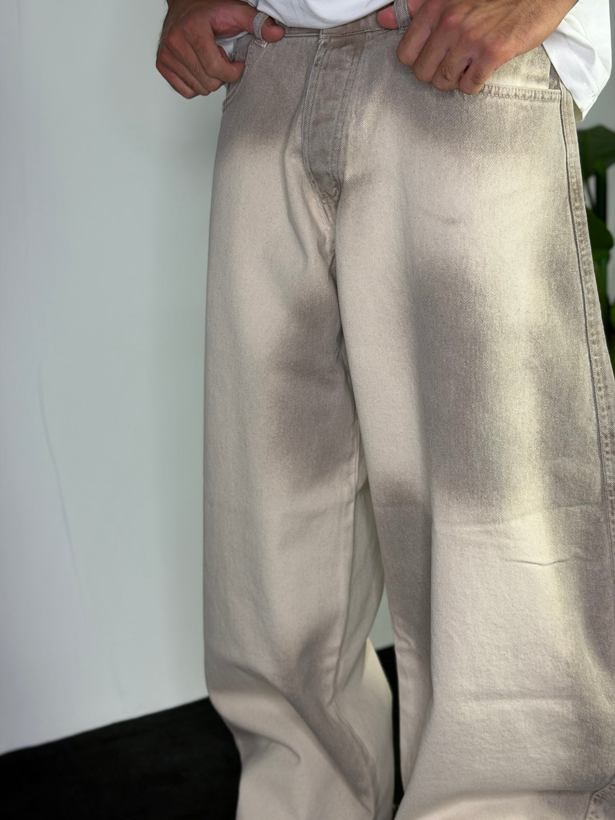 Jeans Balloon Sabbia