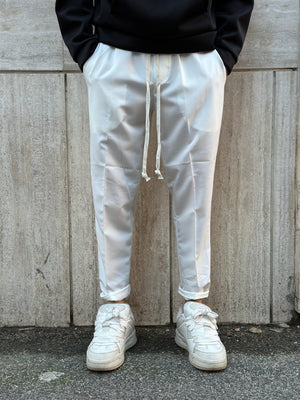 Pantalaccio Liscio Estivo Bianco