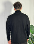Maglione Collo Alto Mezza Zip