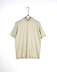 T-shirt colletto basic beige